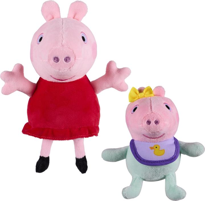 Image du produit Character Peppa Pig Plüschfiguren 2er Pack (18 cm)