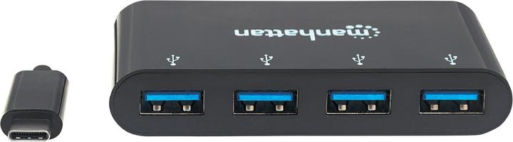 Immagine prodotto Manhattan Hub USB 3.0 a 4 porte con connettore USB-C (USB-C, 4 Porti)