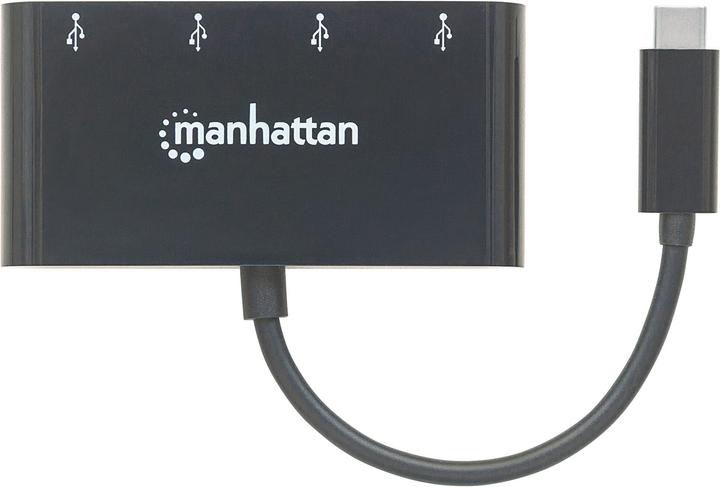 Immagine prodotto Manhattan Hub USB 3.0 a 4 porte con connettore USB-C (USB-C, 4 Porti)