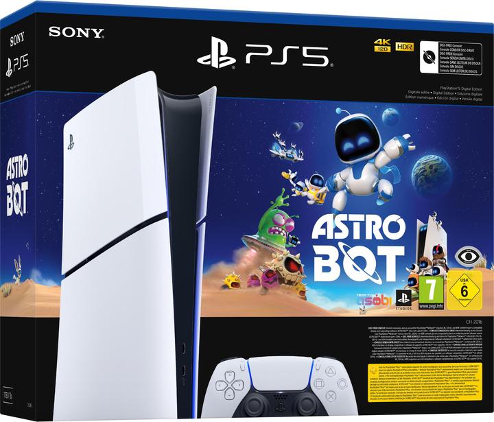 Sony PlayStation 5 Slim Digital Edition inkl. Astro Bot