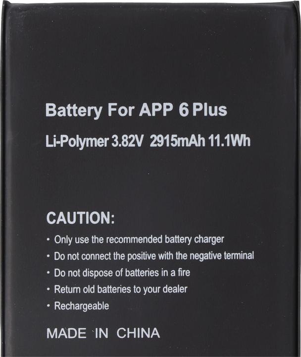 Actual product image AccuCell Battery Apple iPhone 6 Plus without tool
