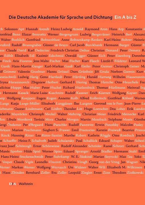 Actual product image The German Academy for Language and Poetry. An A to Z (German, Bernd Busch, 2024)