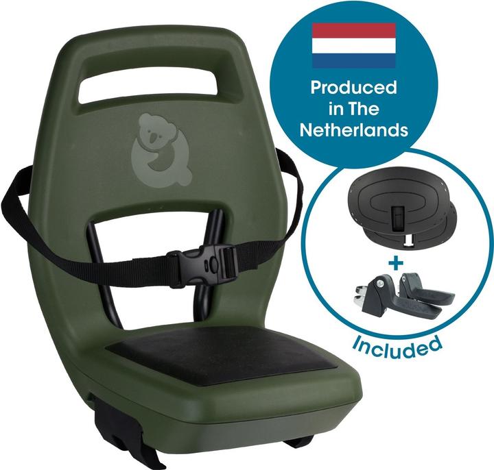 Actual product image Qibbel Junior child seat green (Frame rear frame)