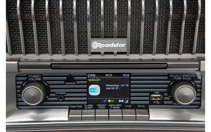 Image du produit Roadstar HRA-270 CD+ BT (DAB, FM, DAB+ DAB, Bluetooth)