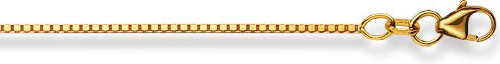 Produktbild Natsumi Schmuck Halskette Gelbgold 9K/375 Venezianer 1.1MM (375/9 K Gelbgold, 38 cm)