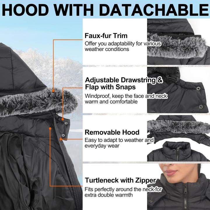 Actual product image Riemot Long Down Jacket (S)