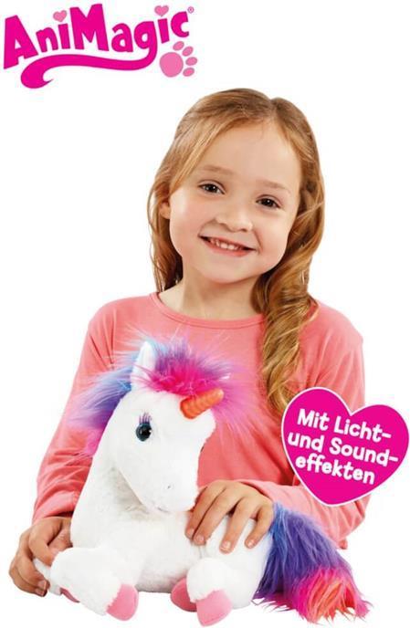 Image du produit Animagic Licorne Rainbow (24 cm)