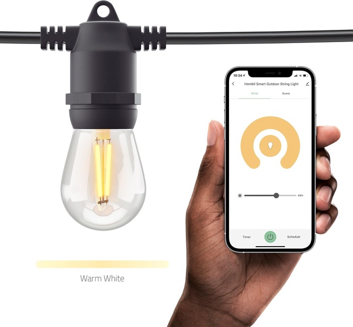 Actual product image Hombli DUPLIKAT Smart Light String (5 m)