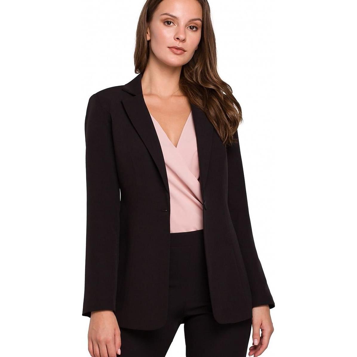 Makover, Anzug, Jacke, Schwarz, (M)
