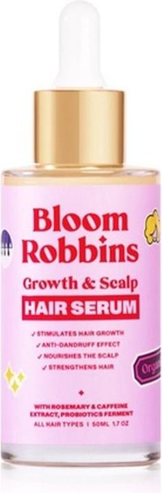 Immagine prodotto Bloom Robbins Siero per la crescita e il cuoio capelluto - 50 ml, per tutti i tipi di capelli (50 ml)