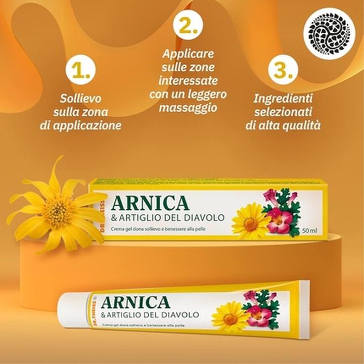 Immagine prodotto Naturwaren Italia Dr Theiss Arnica & Artiglio Del Diavolo 50ml (50 ml)