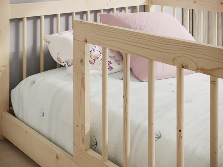 Image du produit ADRK Furniture Graja Lit de maison avec matelas (90 x 200 cm)