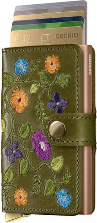 Image du produit Secrid Mini Portafoglio Cucito Floreale