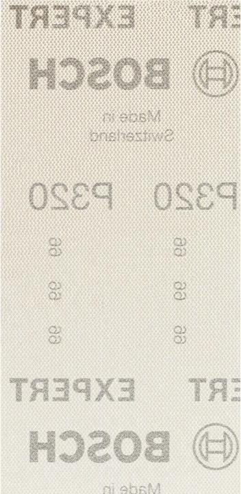 Image du produit Bosch Professional Zubehör EXPERT M480 Filet de ponçage pour ponceuses vibrantes, 93 x 186 mm, G 320, 50 pcs. (320)