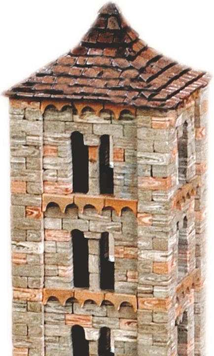 Produktbild Block Cuit. 3D Keramik-Modelbausatz -Kirche San Climent de Taüll (33 x 32 x 39 cm)