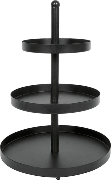 Produktbild Etagere 3stufig schwarz