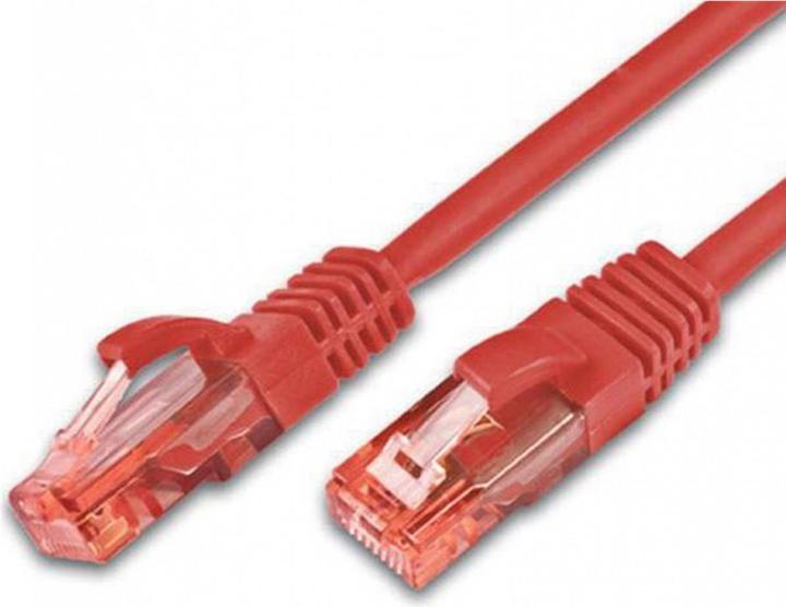 Actual product image Wirewin Patch cord: UTP 5m red (U/UTP, CAT6, 5 m)