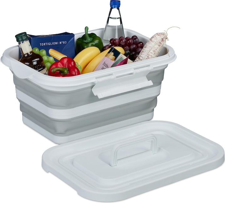 Actual product image Relaxdays Folding basket