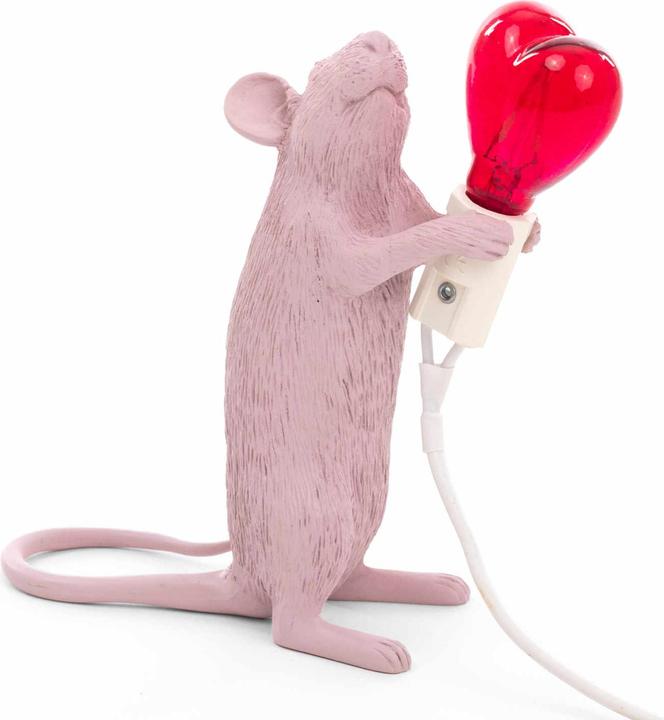 Image du produit Seletti Mouse Lamp Love "Step" lampe de table (E14)