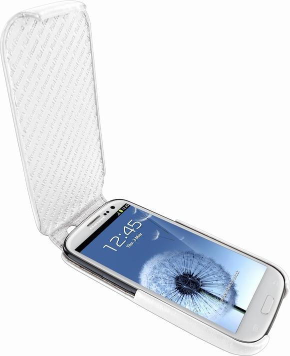 Produktbild Piel Frama 585WHITE iMagnum Leather Case for Samsung I9300 Galaxy S III White (Samsung Galaxy S3 i9300)