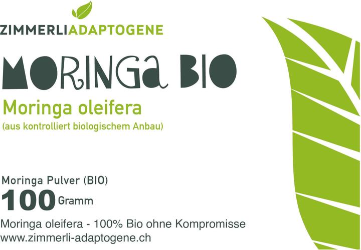 Image du produit Zimmerli Adaptogene Moringa BIO (1 pièce(s), Poudre, 100 g)