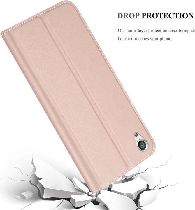 Actual product image Cadorabo Book Classy Style Cover (Sony Xperia X)