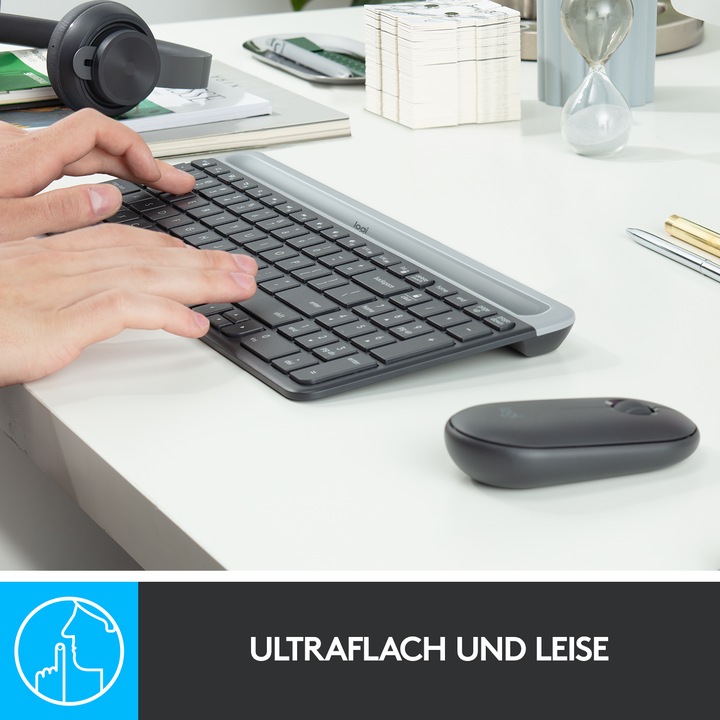 Image du produit Logitech MK470 (DE, Sans fil)