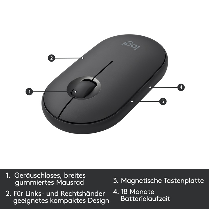 Image du produit Logitech MK470 (DE, Sans fil)