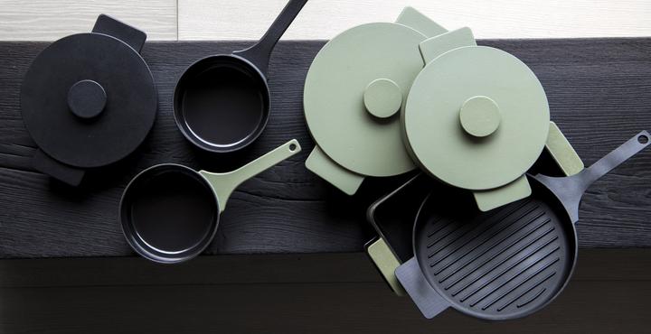 Produktbild Serax Kochtopf SURFACE lindgrün (Kochtopf, Gusseisen)