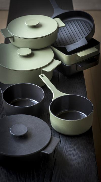Produktbild Serax Kochtopf SURFACE lindgrün (Kochtopf, Gusseisen)