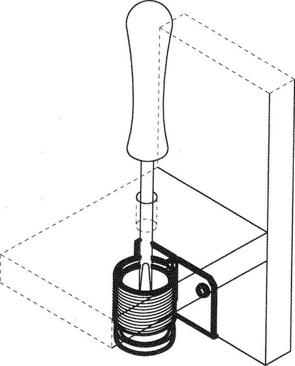 Produktbild Camar Höhenversteller zum Einschlagen 300, ø28, Tragkr.150KG, FE verzinkt/KS schwarz
