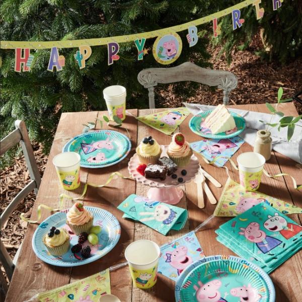 Produktbild Amscan 8 Einladungs-Sets Peppa Pig (8 Stk.)