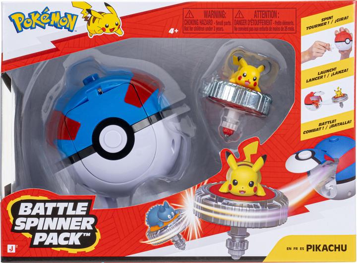 Pokémon - Battle Spinner Pikachu with Great Ball (PKW4936)