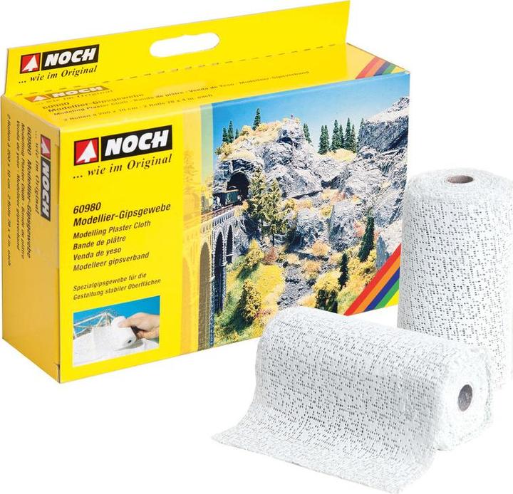 Produktbild Noch Gipsgewebe 60980 Gips 2 St.