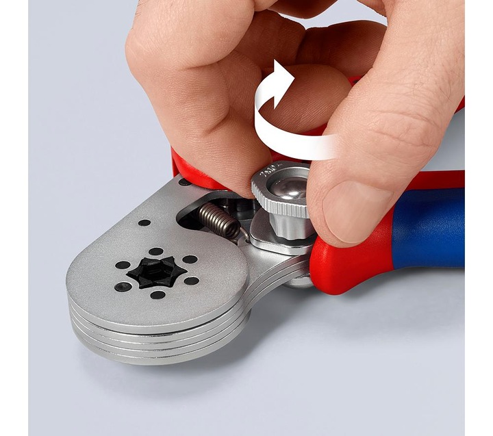 Produktbild Knipex Selbsteinstellende Crimpzange für Aderendhülsen (180 mm)