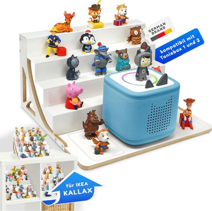 Produktbild Stadtecken Regal für Toniebox 1 und 2 Kallax