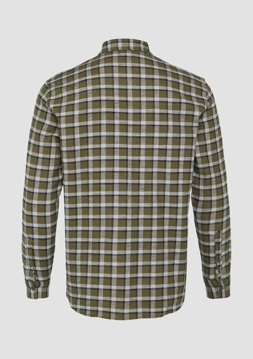 Produktbild S.Oliver Hemd Regular Fit: Flanellhemd mit aufgesetzter Tasche (S)