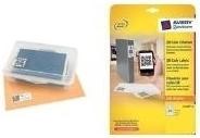 Actual product image Avery QR code labels