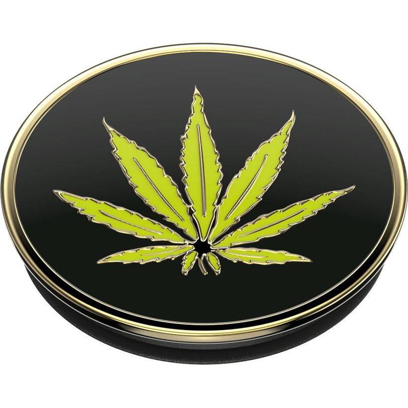 Thumbnail - PopSockets Mobilgerät-Halterung Enamel Pot Luck, Smartphone Halterung, Grün, Gold, Schwarz