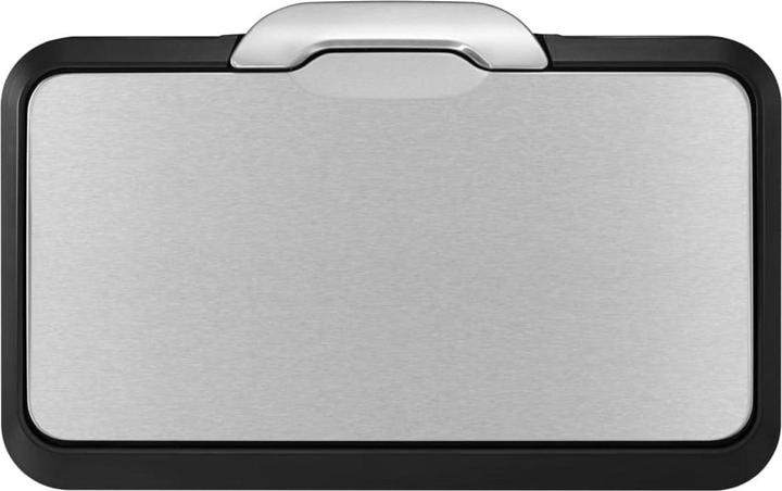 Immagine prodotto EKO Sistema di separazione dei rifiuti Touch Bar in acciaio inox opaco 2 x 20 L in acciaio inox (40 l)