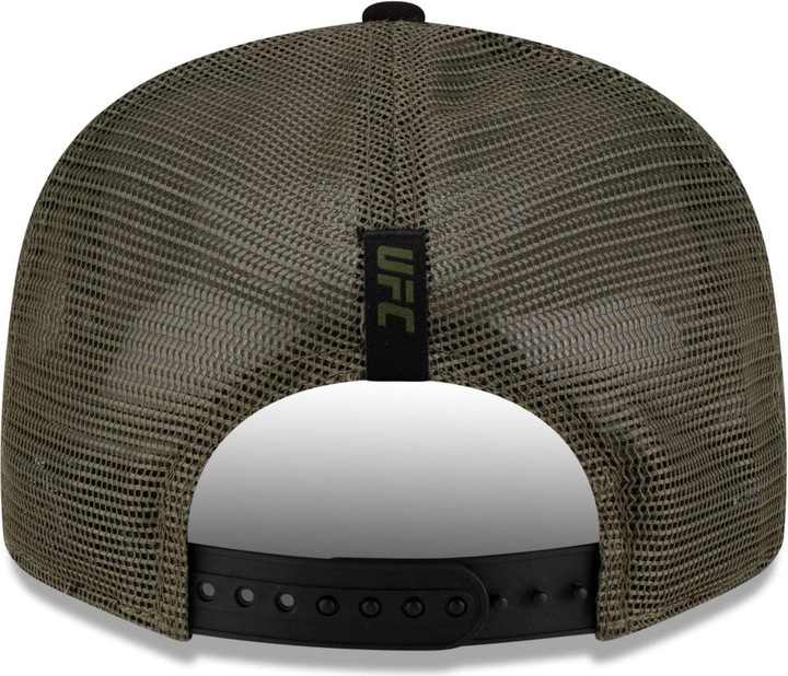Actual product image New Era 9Fifty Mesh Snapback Cap - UFC MMA schwarz / oliv SM (S/M)