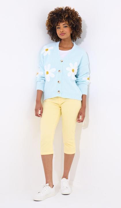Image du produit Joe Browns Daisy Applique V-Neck Cardigan (36)