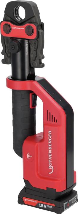 Rothenberger Akkupressmaschine ROMAX Compact III Basic SET1 AMP 19 kN 15 - 35 mm 1X2Ah, EU, ohne Pressbacken (400 mm)