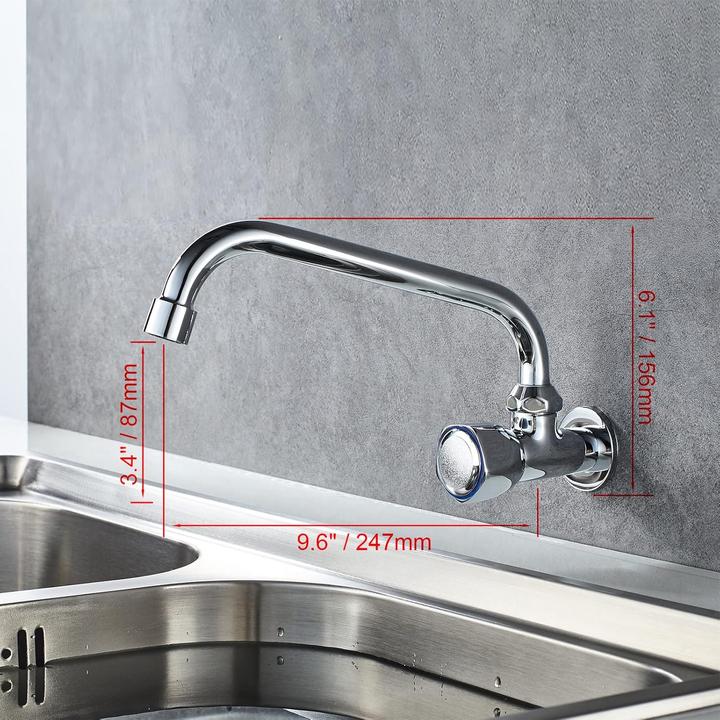 Actual product image Ibergrif Retro Küchenarmatur zur Wandmontage