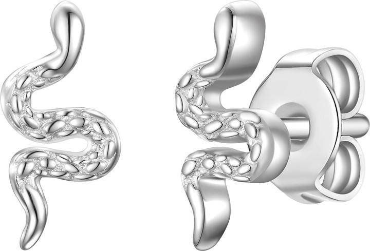 Immagine prodotto Rafaela Donata Orecchini da donna in serpente d'argento - 34742 (Argento)