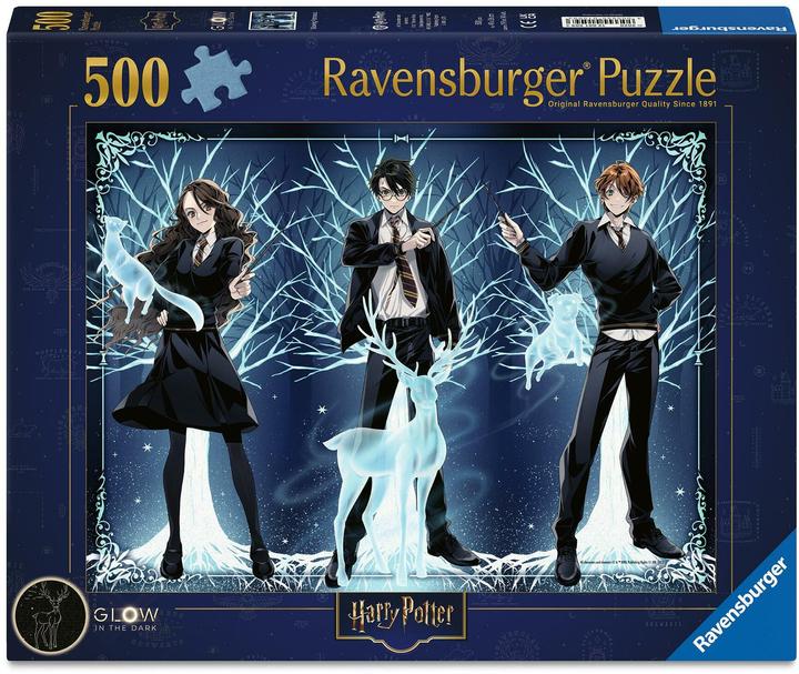 Ravensburger Adult puzzle 500 Teile - Harry Potter - Glowing Patronus (500 Teile)