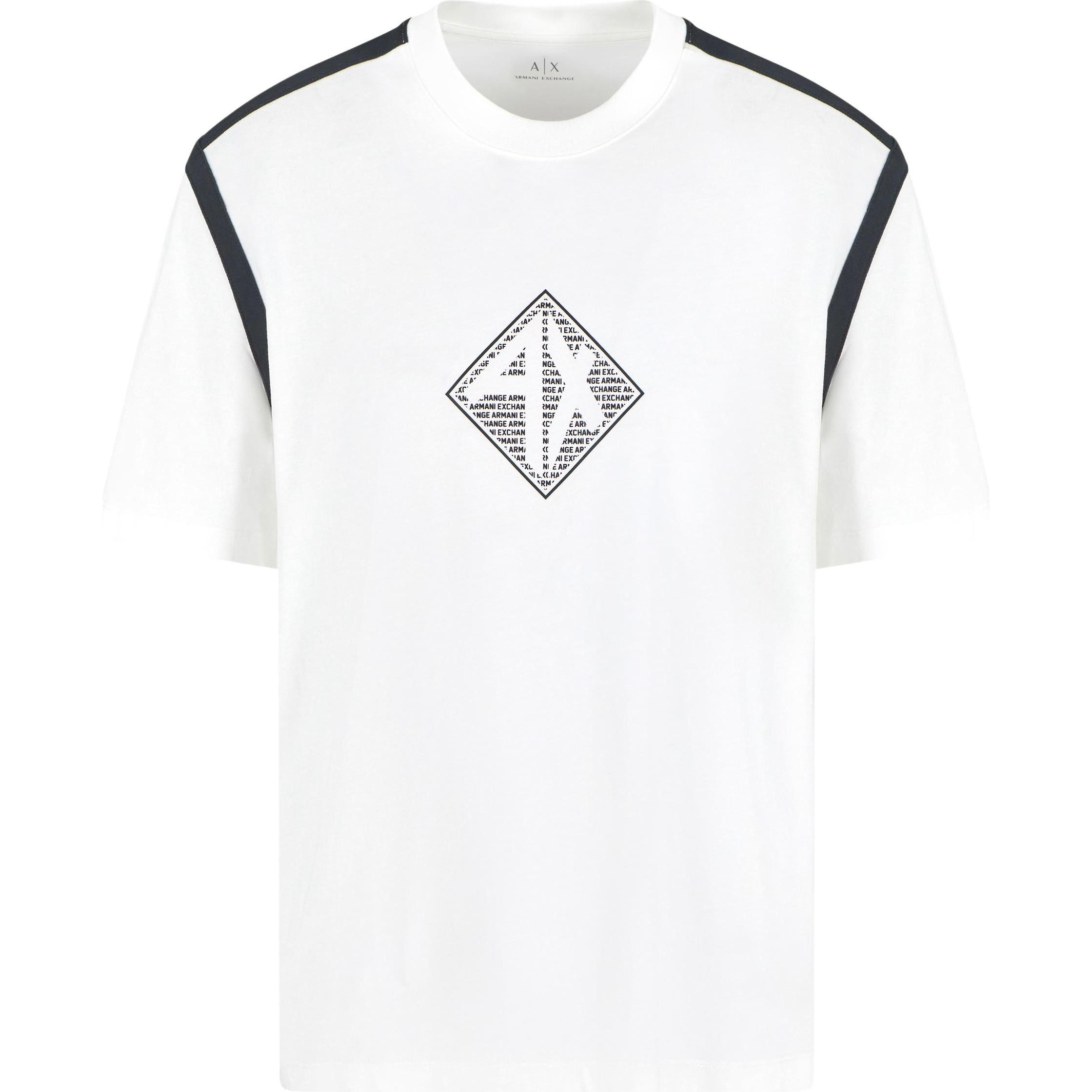 Armani Exchange, Herren, Shirt, T-Shirt, Weiss, (XL)