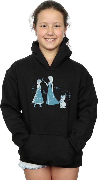 Image du produit Disney - Sweat à capuche FROZEN MAGIC SNOWFLAKES - Fille (140, 146)