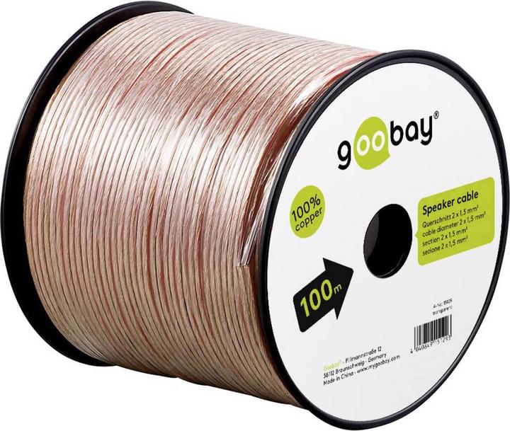 Actual product image Goobay 15128 (50 m, 1.50 mm²)