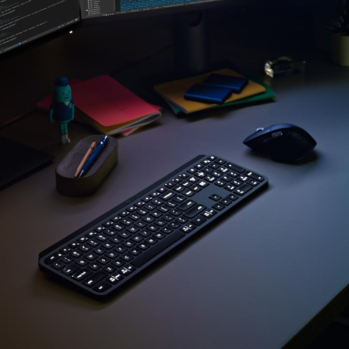 Image du produit Logitech MX Keys Plus (DE, Sans fil)